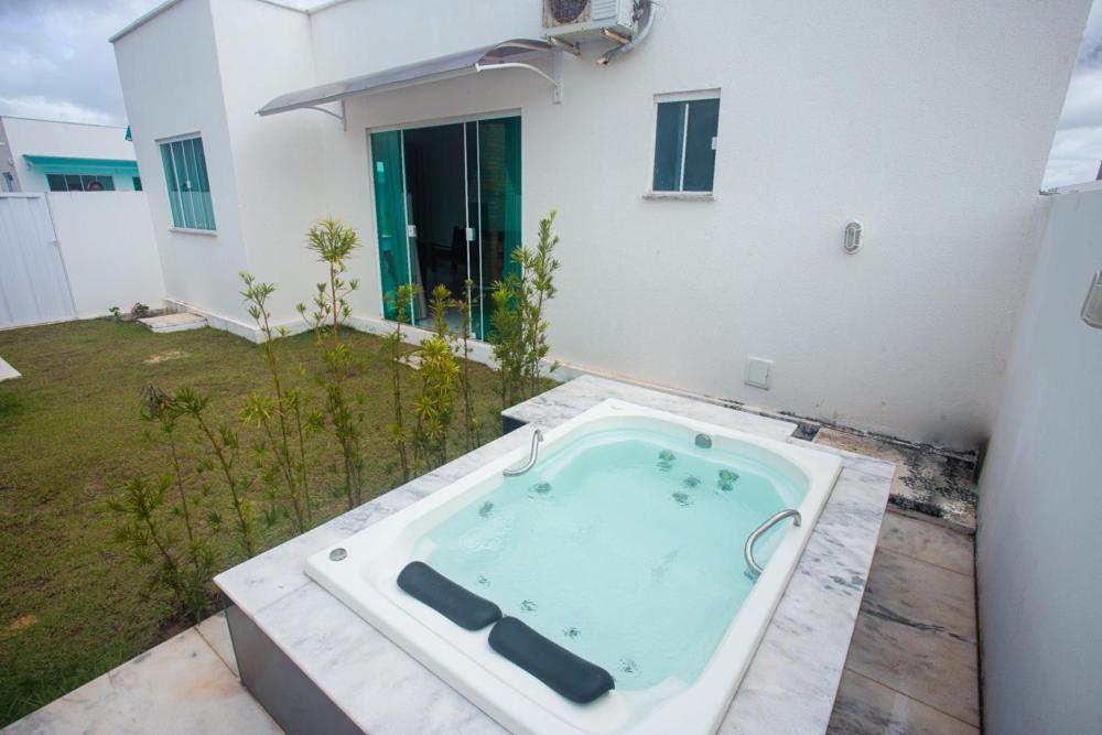 Chale Com Jacuzzi E Vista Para E Piscina Hotel Touros Buitenkant foto
