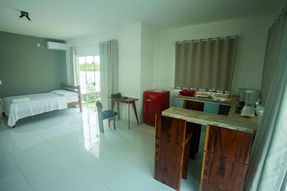 Chale Com Jacuzzi E Vista Para E Piscina Hotel Touros Buitenkant foto